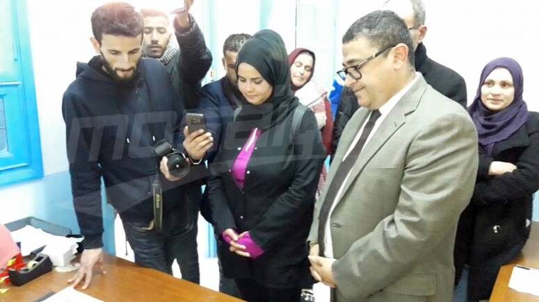 التلميذة رفقة والي المنستير /Photo credits MFM