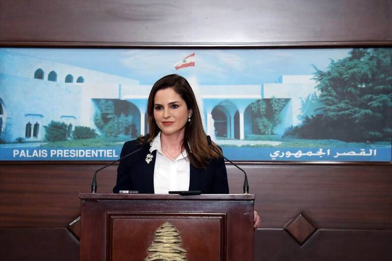 وزيرة الإعلام اللبنانية، منال عبد الصمد