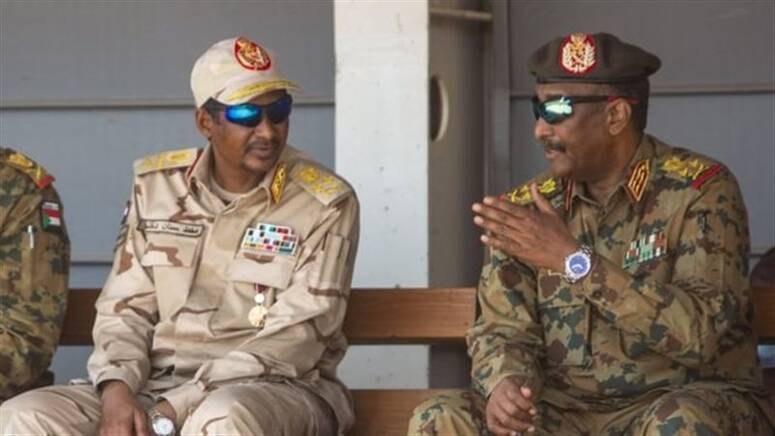 البرهان وحميدتى