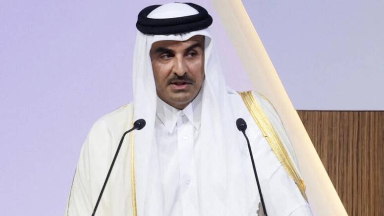أمير دولة قطر الشيخ تميم بن حمد آل ثاني
