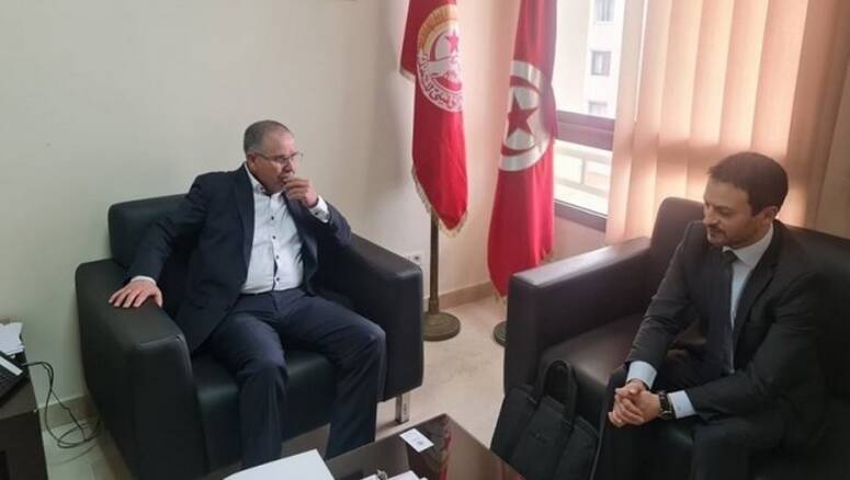 الطبوبي يستقبل ممثل صندوق النقد الدولي بتونس 16 مارس 2022