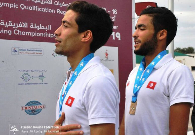 غيث القادري وخليل المنصوري/Photo archives