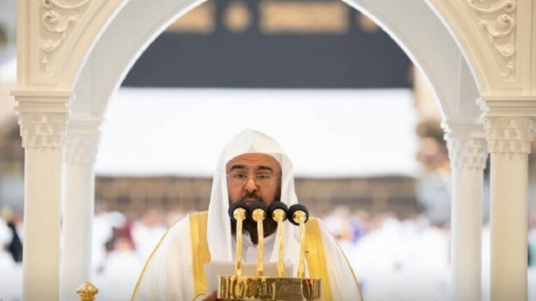 رئيس الشؤون الدينية للمسجد الحرام والمسجد النبوي في السعودية عبد الرحمن السديس