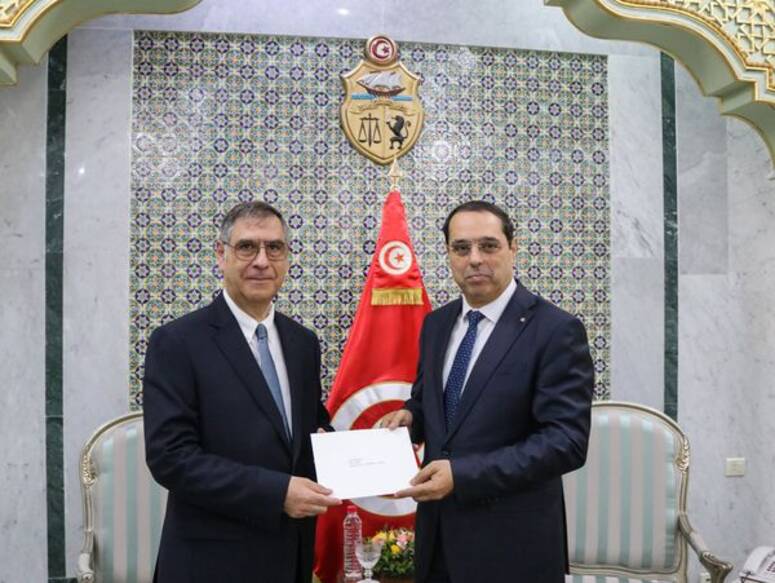 السفير الجديد لجمهورية الشيلي بتونسفرانشيسكو جافيير برقونو هورتاي