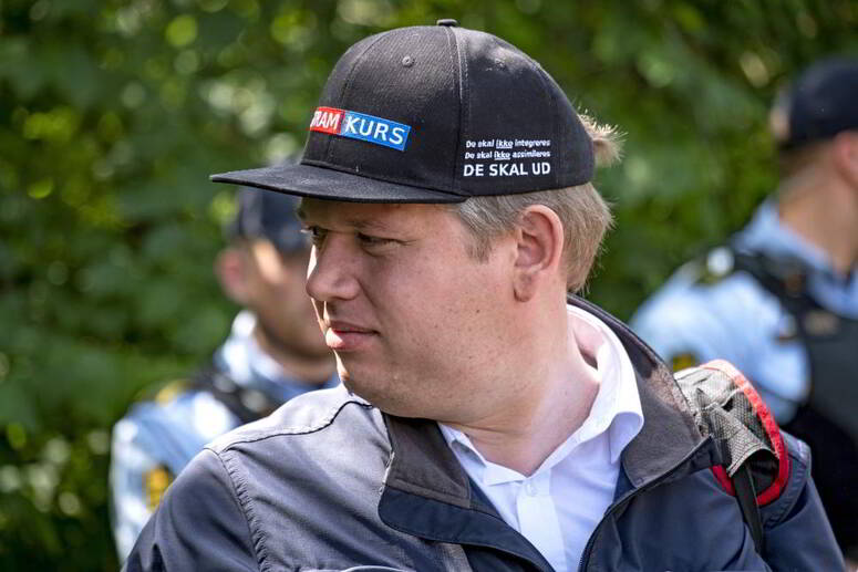 Rasmus Paludan Photo credits News Oresund, CC BY 2.0 , via Wikimedia Commons
