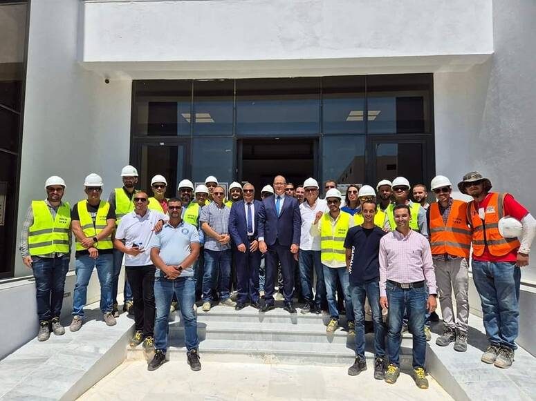 الوحدة الأولى لمحطة تحلية مياه البحر بقرقور بصفاقس