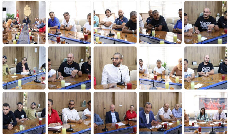 شكل مستقبل الرياضيين وتأمين ظروف الحياة الكريمة لهم بعد انتهاء مسيرتهم الرياضية والوضعية الخاصة لبعض الرياضيين الذين هم بصدد إتمام مسيرتهم الدراسية احدى ابرز الاشكاليات التي تمت اثارتها خلال هذا اللقا