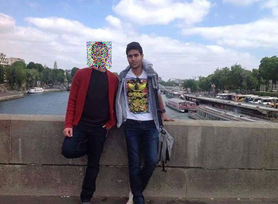 صورة اليوم : صورة تذكارية لعفيف شبيل مع قاتله قبل يومين من الجريمة