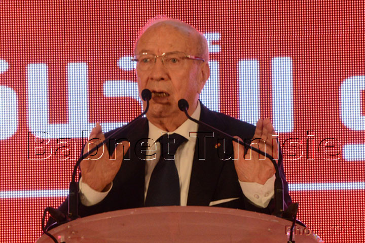 السبسي يواصل حملته الانتخابية من نزل الشيراتون ويؤكّد أن علاقته بياسين ابراهيم جيّدة