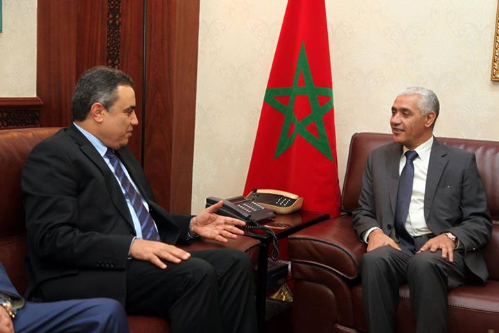 Mehdi Jomma rencontre le président du Parlement marocain à Rabat