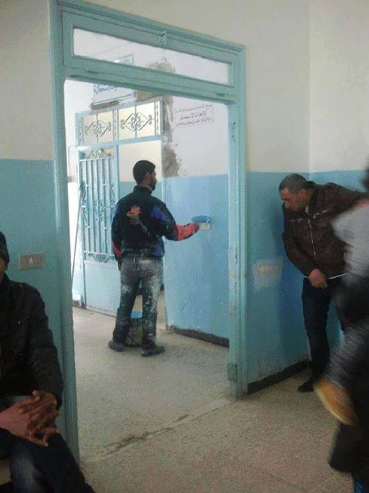 صورة اليوم: المستشفى الجهوي بالكاف يستعد لزيارة فجئية