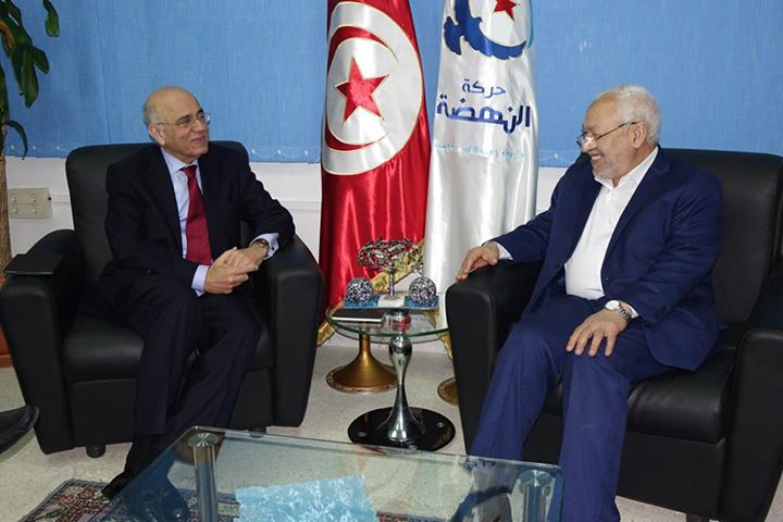 راشد الغنوشي يستقبل وفد من صندوق النقد الدولي