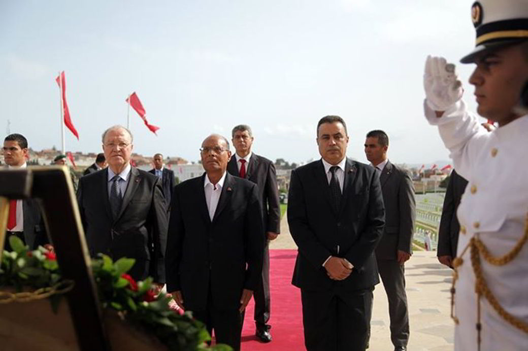 الرؤساء الثلاث يحيون الذكرى 52 لعيد الجلاء في بنزرت