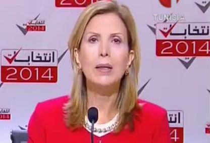 سلمى اللومي في كلمتها الانتخابية: سي الباجي ايسلم عليكم