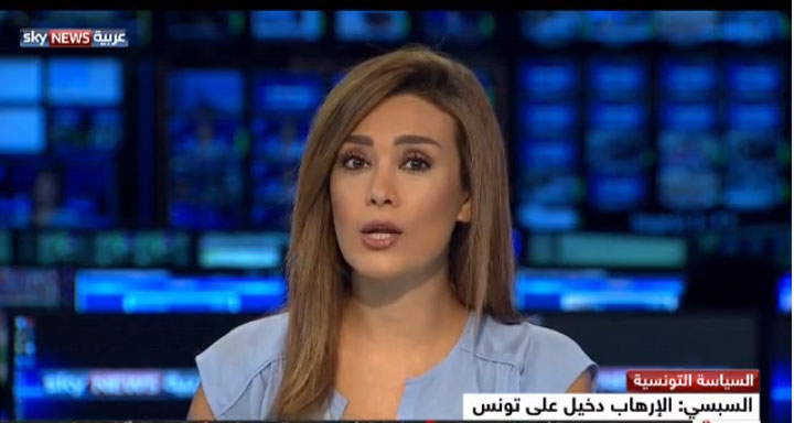بالفيديو: مذيعة سكاي نيوز تنطق اسم السيسي عوض السبسي ؟؟؟
