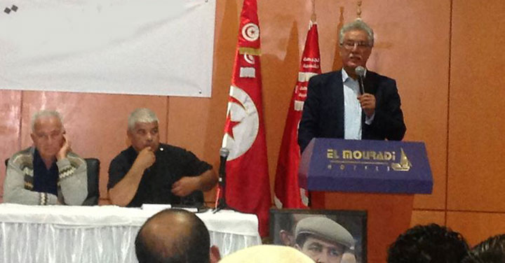 حمة الهمامي للغنوشي: ولا علاقة لك او للنهضة بالثورة