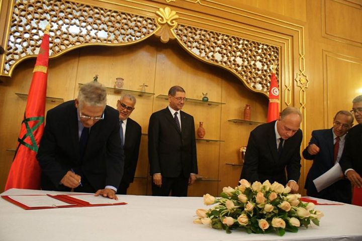 توقيع مجموعة من الاتفاقيات بين تونس والمغرب