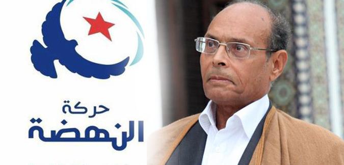 وفد عن حركة النهضة يزور المرزوقي في مقر سكناه ويشكره على مشاركته في أسطول الحرية