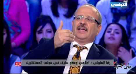 رضا الملولي : من أكبر الأكاذيب التى عشناها هي الرجل الذي قال لا لبن علي