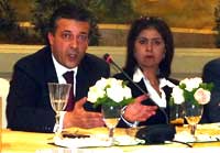 Mme Taktak et M Sinawi