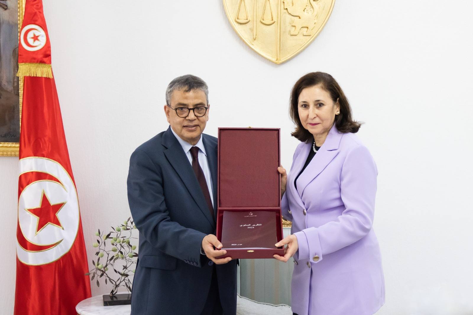 رئيسة الحكومة تؤكد أهمية النتائج التي حققها البنك المركزي وضرورة  التعويل على الذات في ظل دور محوري للبنك في معاضدة جهود الدولة