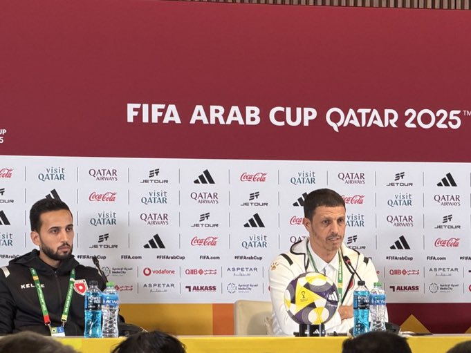 كأس العرب قطر 2025: السلامي يؤكد جاهزية الأردن لتحدي المغرب في النهائي 