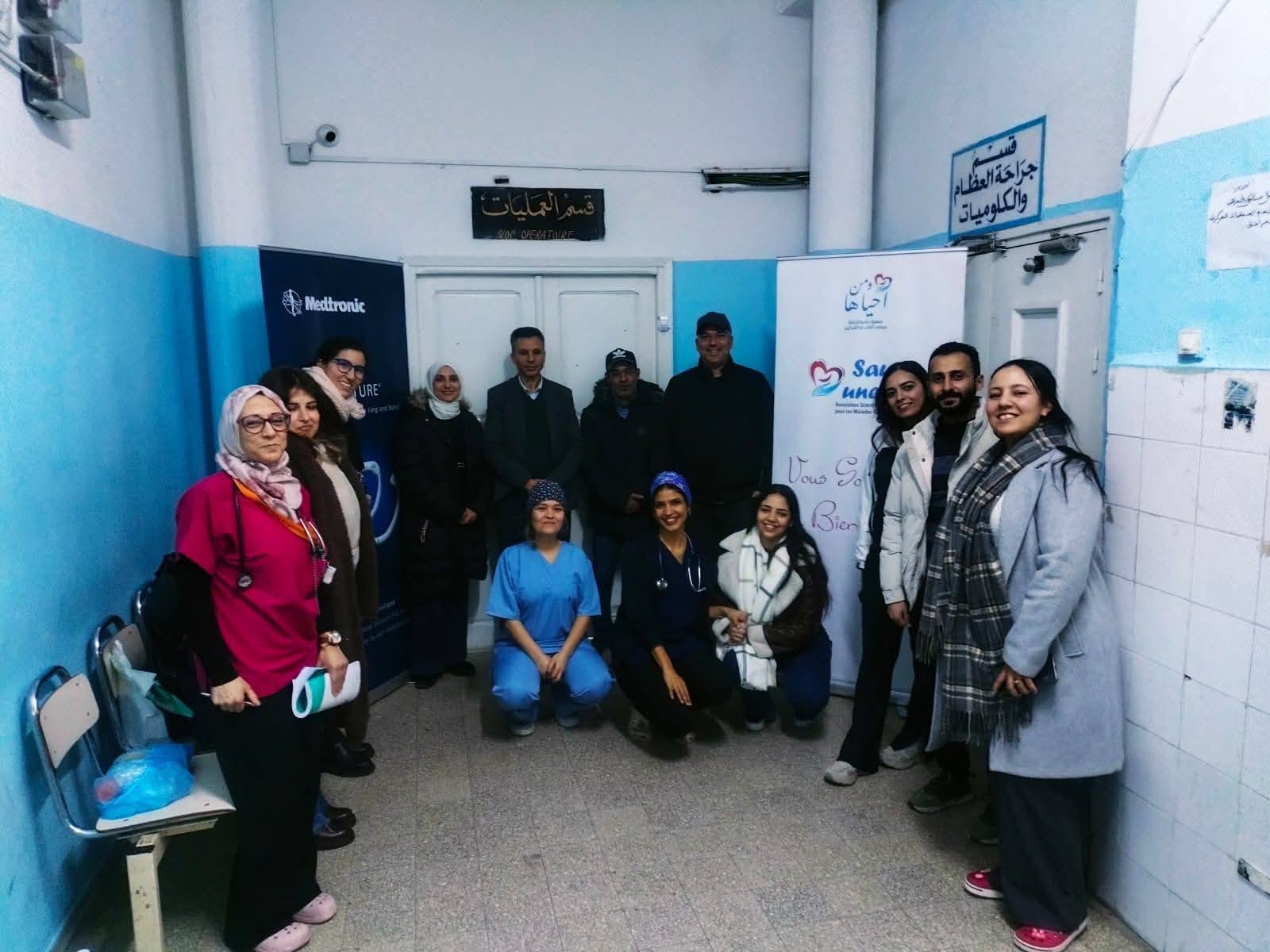 الكاف: إجراء 13 عملية زرع وصلة شريانية وريدية ناجحة في يوم واحد بالمستشفى الجهوي بالكاف 