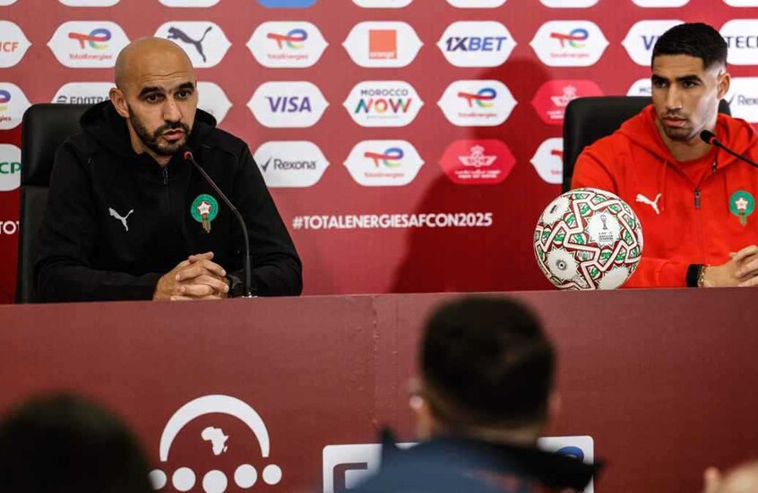 أشرف حكيمي يؤكد جاهزيته لافتتاح كأس أمم إفريقيا 2025 #المغرب 