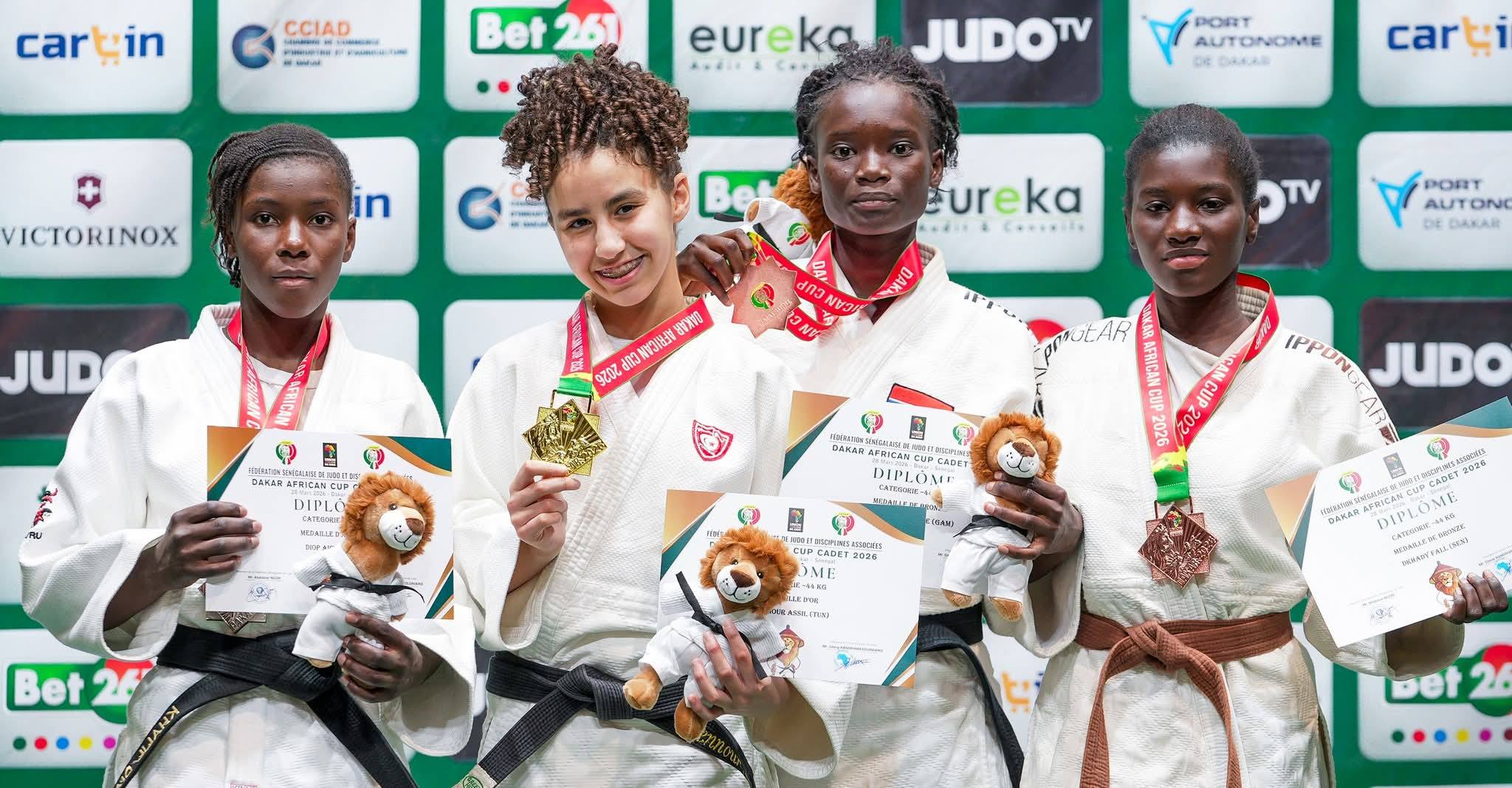 تونس تتألق في بطولة إفريقيا للجودو للشبان بسبع ميداليات منها أربع ذهبيات