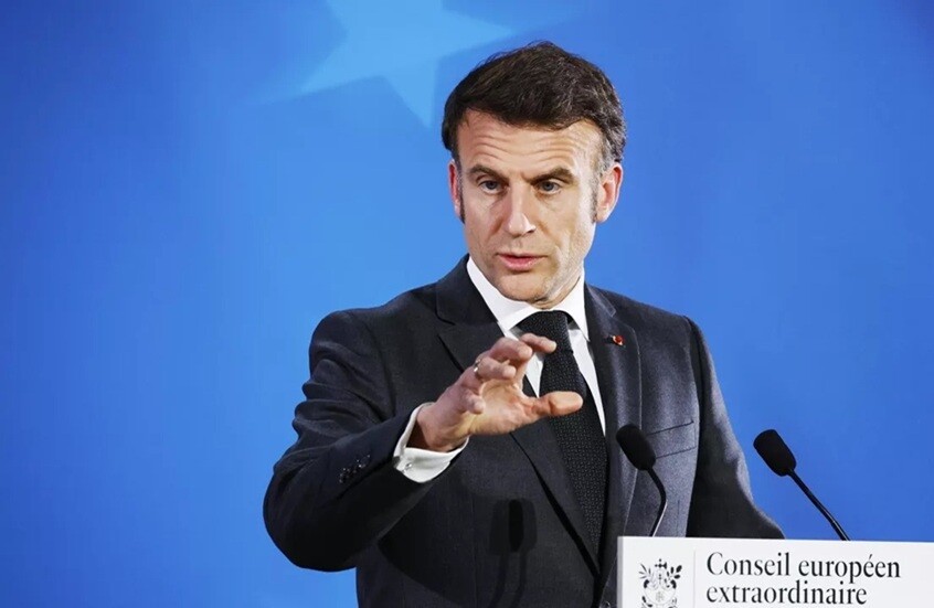 بلومبرغ: ماكرون ينتقد ترامب ويدعو الحلفاء إلى التضافر ضد الولايات المتحدة 
