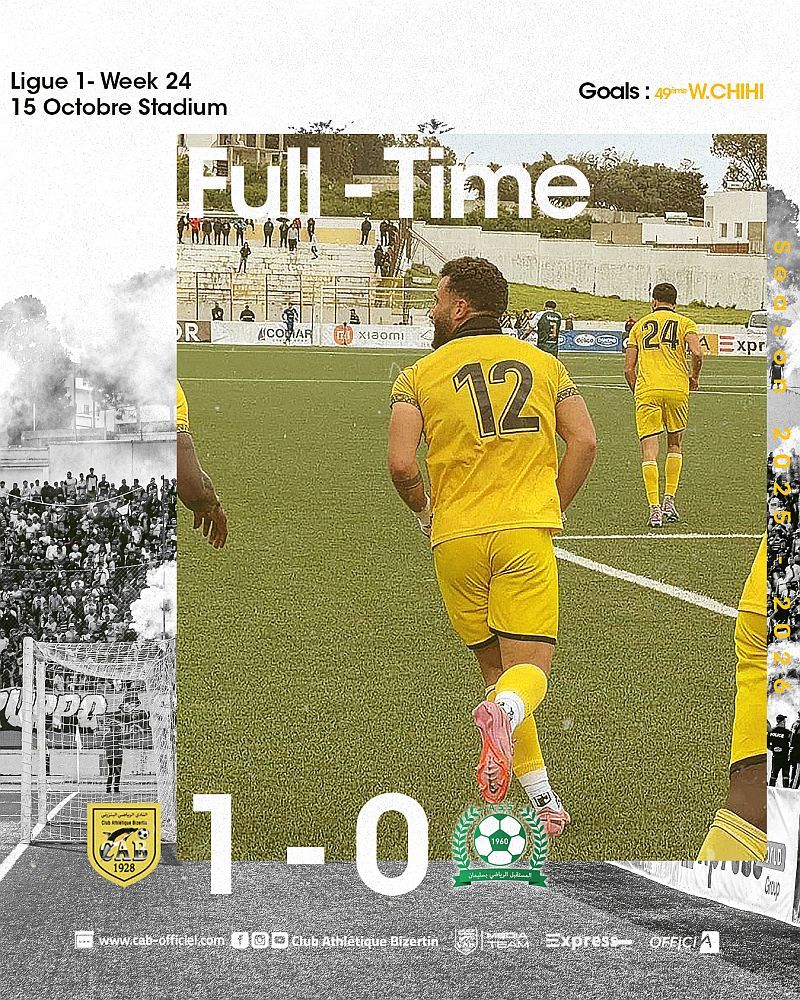 الرابطة الأولى: النادي البنزرتي ومستقبل المرسى أبرز المستفيدين 