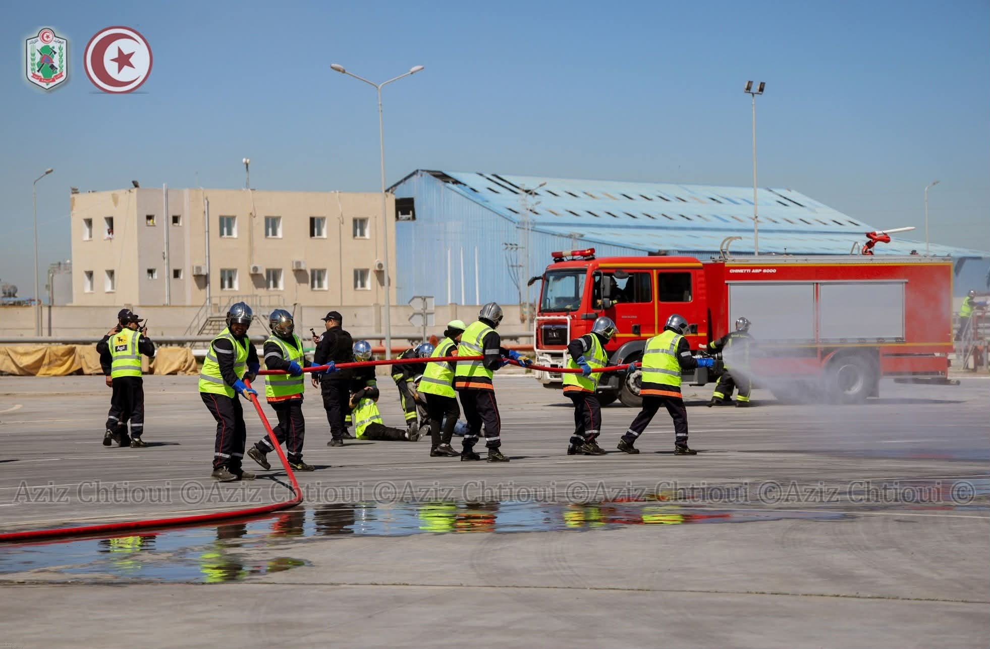 شراكة أمنية واستراتيجية: تمرين ميداني رفيع المستوى بالمنطقة البترولية برادس 