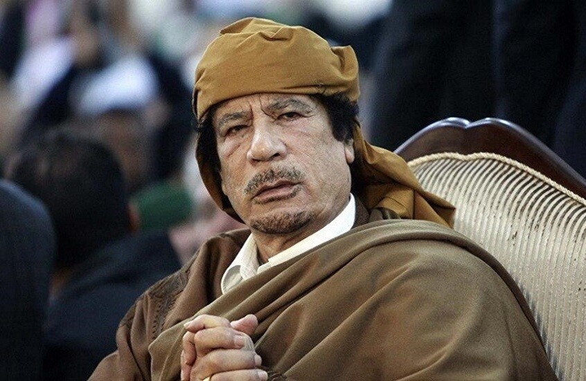 القذافي وقصة 