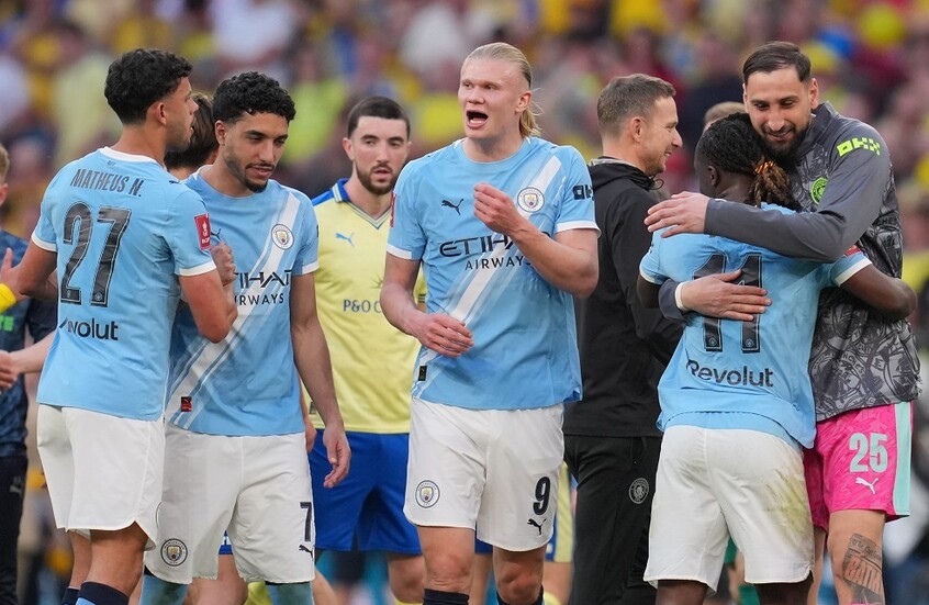 مانشستر سيتي يواصل كتابة التاريخ ويبلغ نهائي كأس الاتحاد الإنقليزي