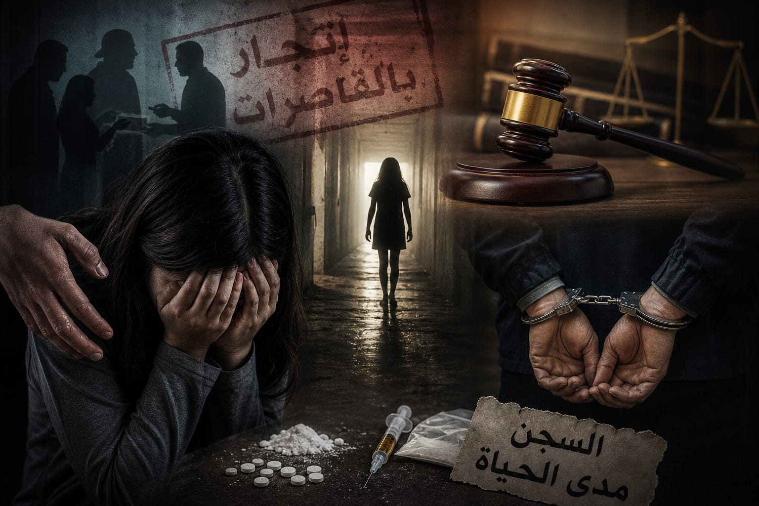 السجن المؤبد لعصابة الاتجار بالقاصرات