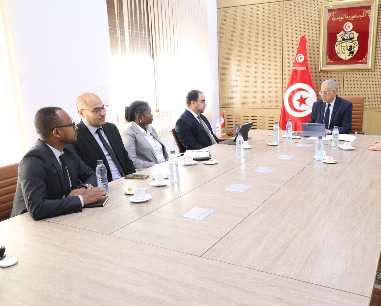 وزير الصحة يبحث تعزيز التعاون في مجالات الصحة مع وفد عن المركز الإفريقي لمكافحة الأمراض والوقاية منها