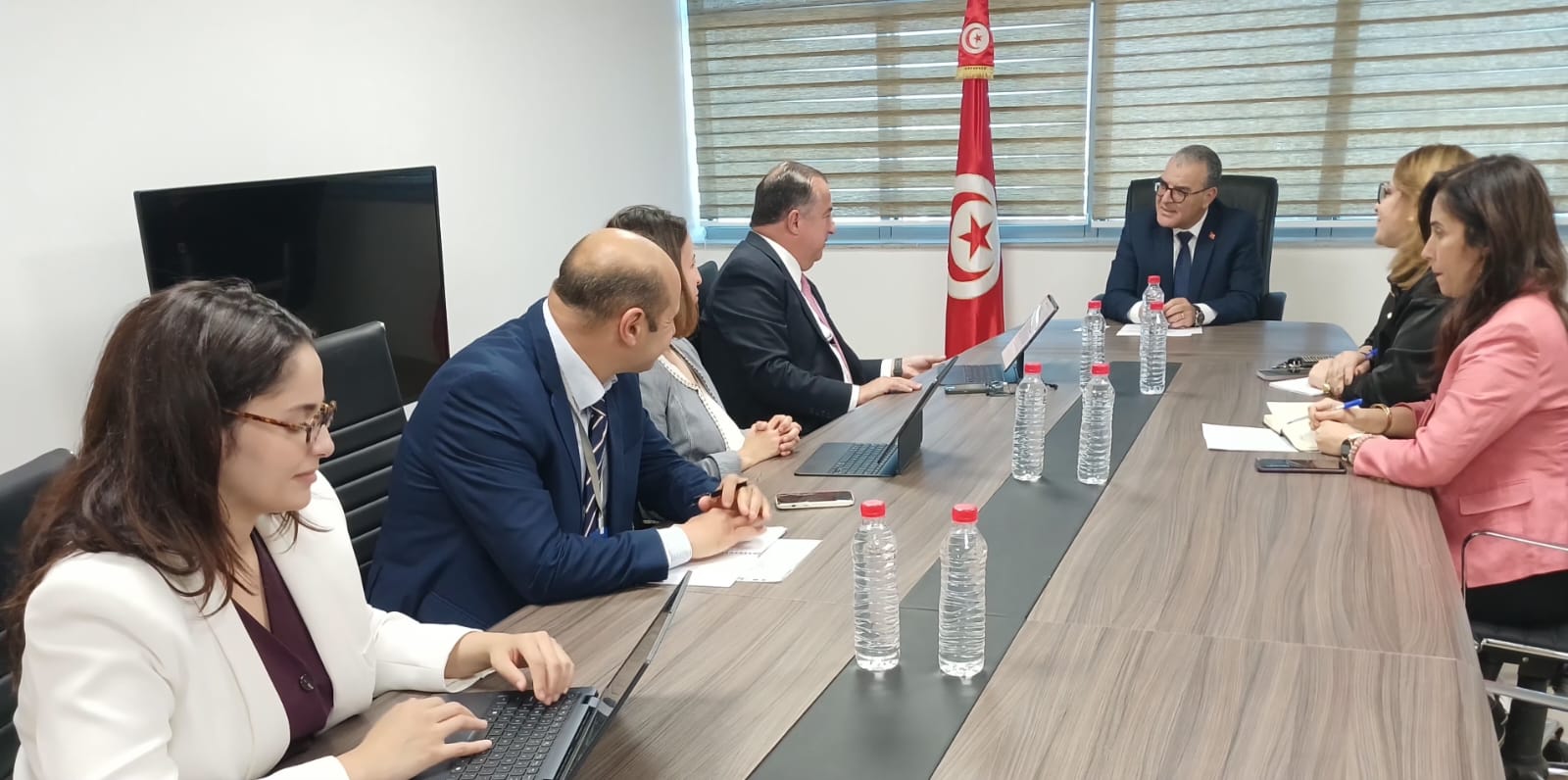 تعزيز التعاون بين تونس والمؤسسة المالية الدولية، محور لقاء وزير الإقتصاد بمدير مكتب المغرب العربي للمؤسسة