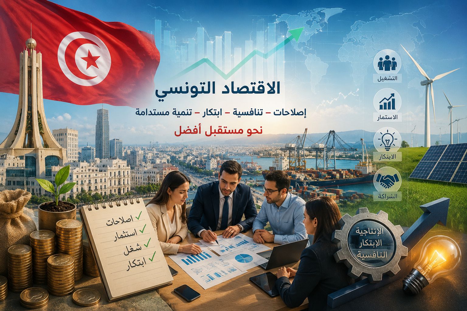 وضعية الاقتصاد التونسي