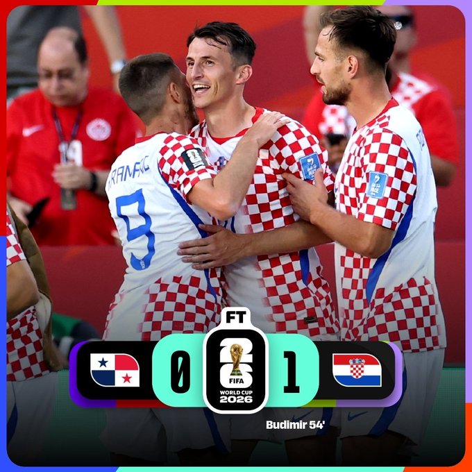 مونديال 2026- بوديمير يقود كرواتيا للفوز 1-صفر ويقضي على آمال بنما