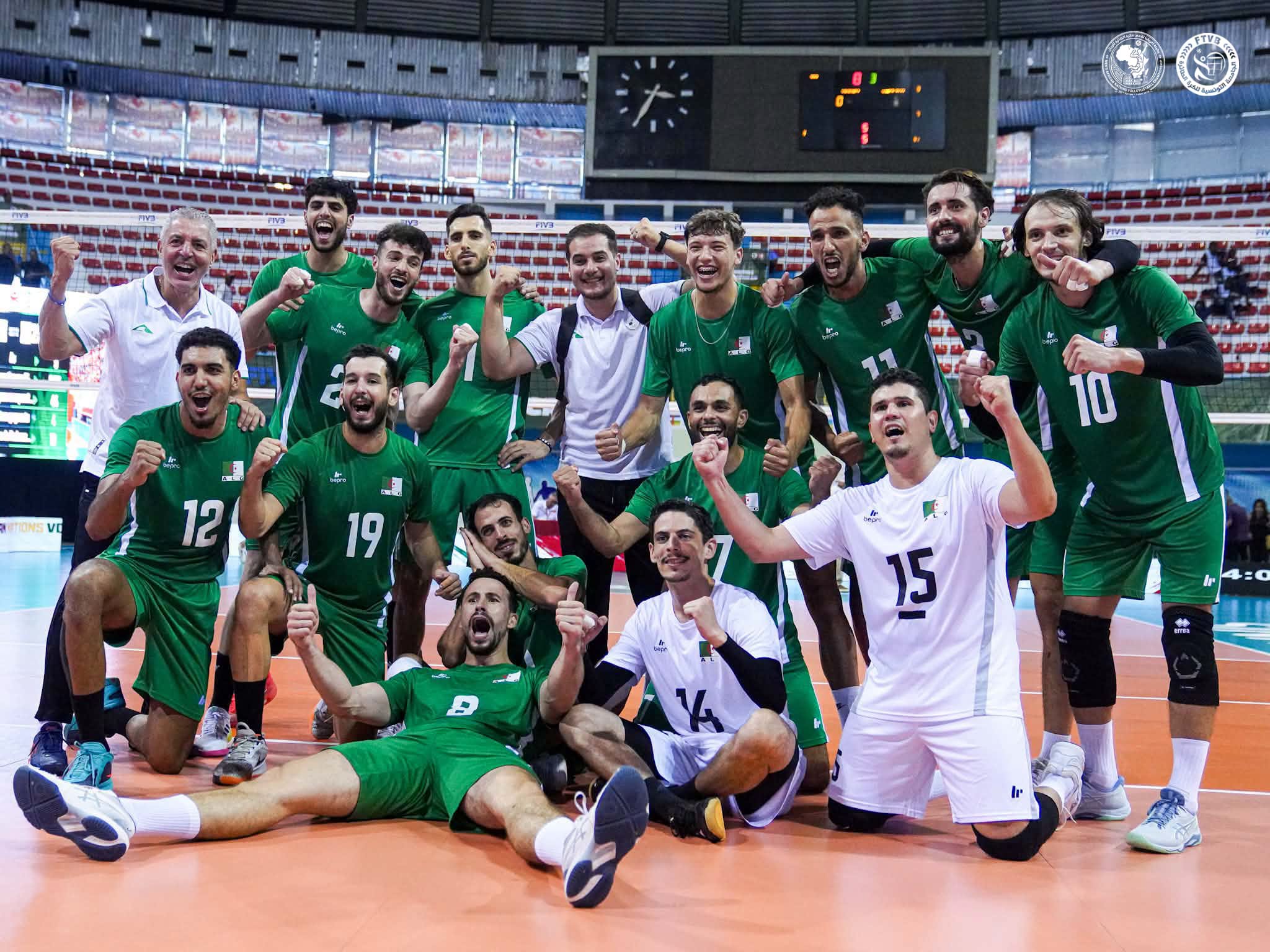 البطولة الافريقية للامم للكرة الطائرة: المنتخب الجزائري يفوز على نظيره المغربي 3