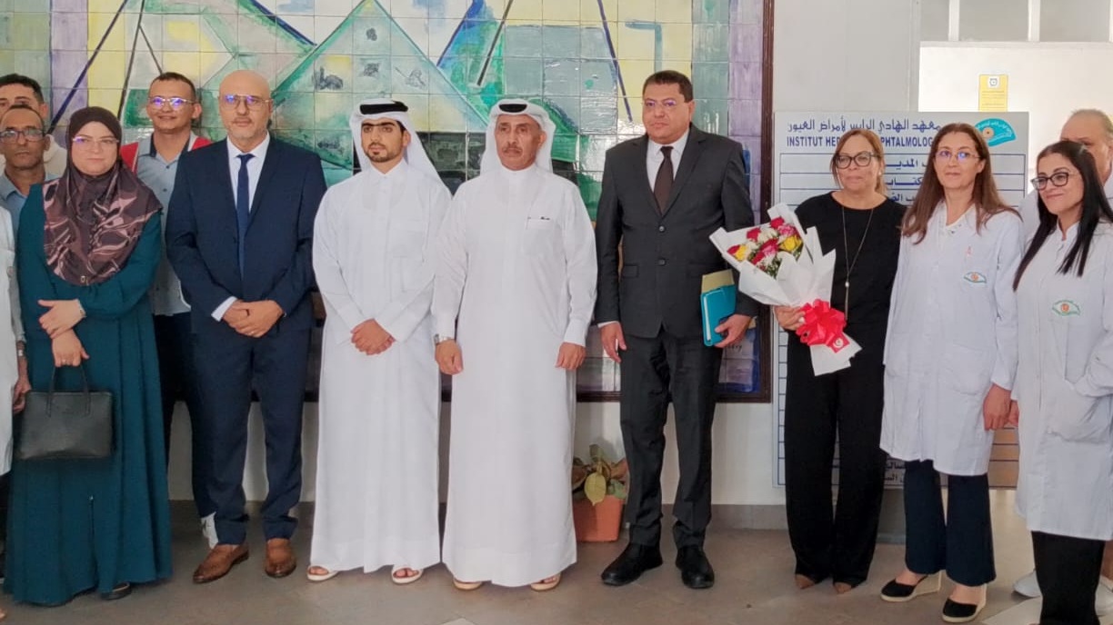 قطر الخيرية ومعهد الهادي الرايس والمستشفى الجامعي بجندوبة يتكفلون بإجراء 200 عملية لإزالة المياه البيضاء