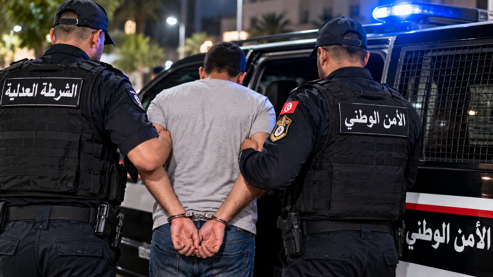 العنصر الاجرامي الخطير " ولد الجن" في قبضة أمن حدائق قرطاج
