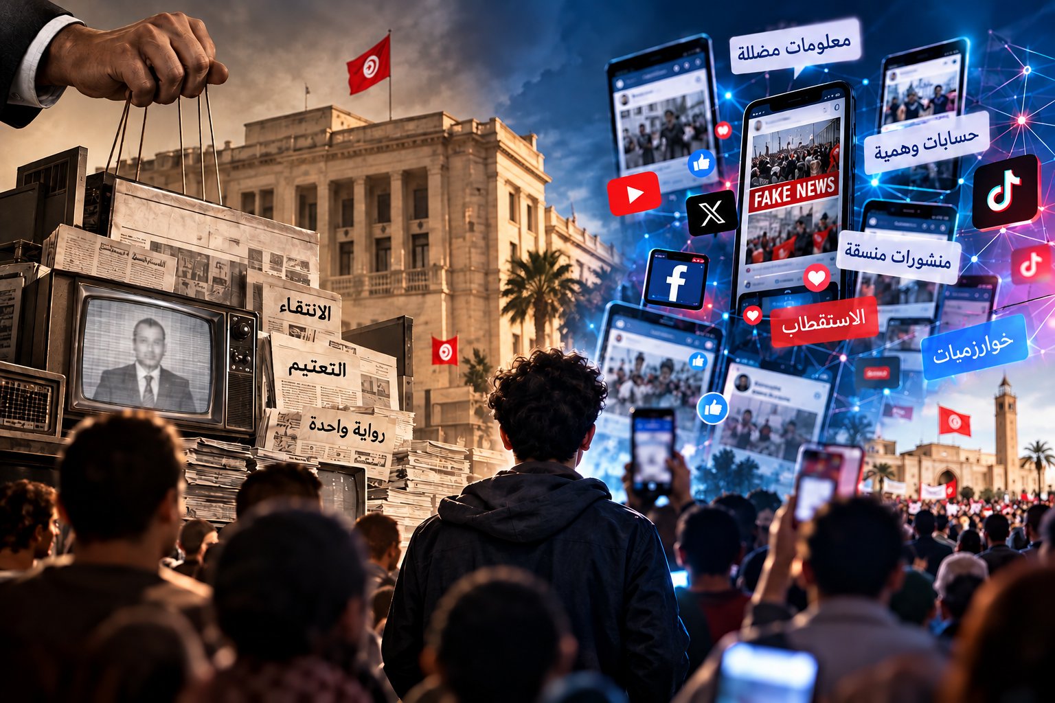 تطوّر التضليل المعلوماتي في تونس.. من الهيمنة والاحتكار إلى سوق حرّة «مقيّدة»