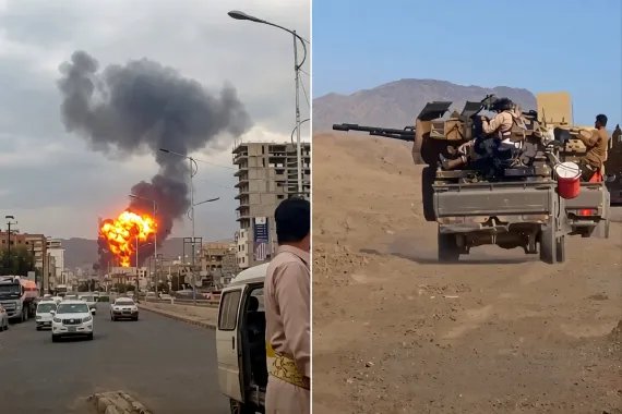 تطورات متسارعة في اليمن: هجمات على مطار عدن وغارات في صعدة ومعارك على جبهات تعز ومأرب