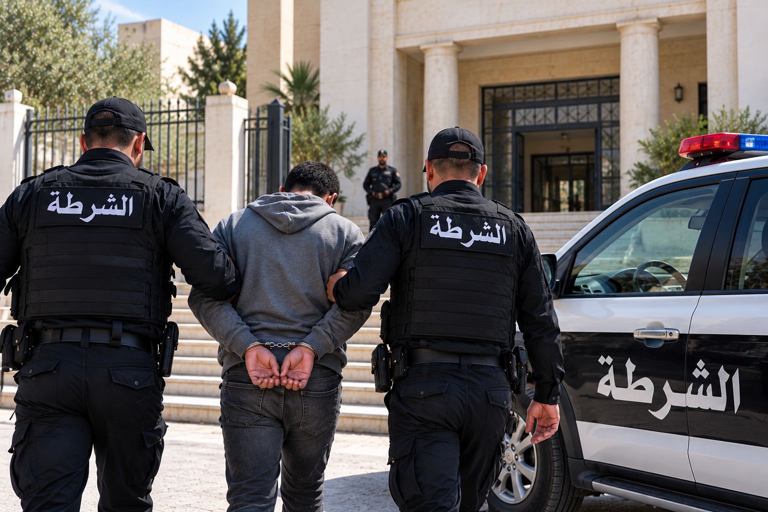 إيقاف سجين فارّ من المحكمة الابتدائية بزغوان