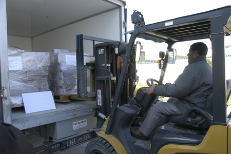 Convoi de 12 tonnes de médicaments au profit des zones touchées par la vague de froid