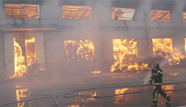 Incendie Incendie dans un dépôt de médicaments de la Pharmacie centrale de Tunisie