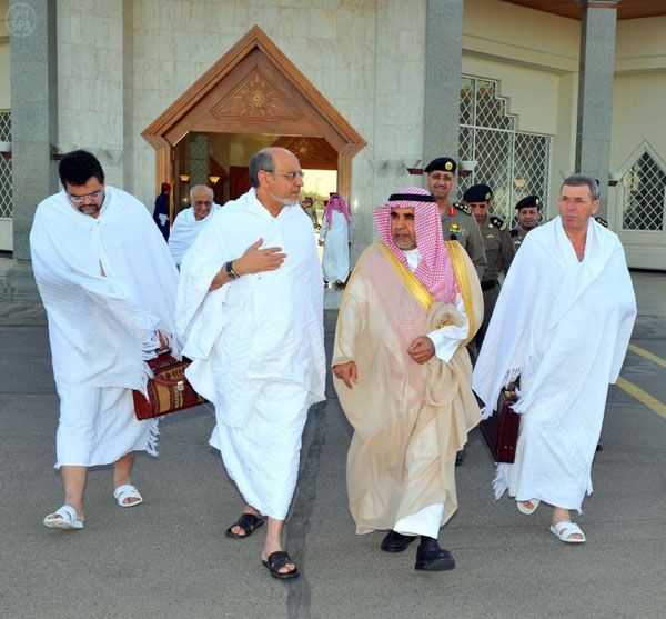 الجبالي في عمرة قبل اتجاهه الى الرياض