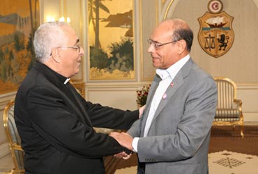 Le Mufti de la République, le Grand rabbin et l’Archevêque de Tunisie reçus à Carthage