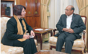 المرزوقي: تونس ليس لها عدو في هذا العالم وهي ليست عدوة لأحد